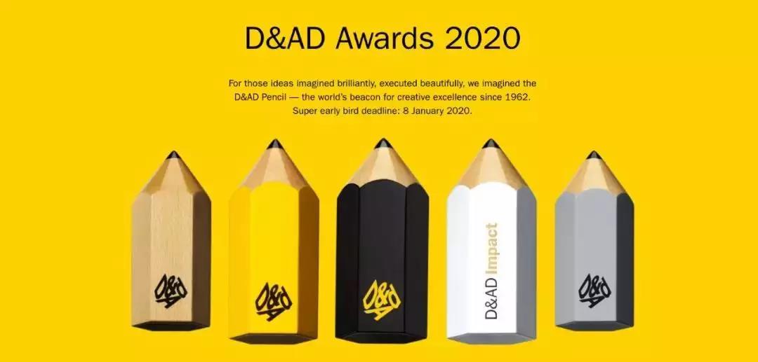 (截止2020.3.11) D&AD Awards 2020